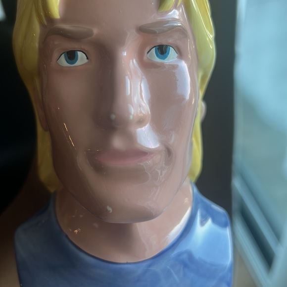 Vintage Pocahontas Captain John Smith Figural Ceramic Mug 3D Cup Applause - Picture 5 of 8